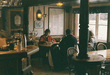 A still