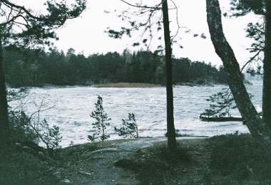 A still