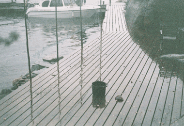 A still