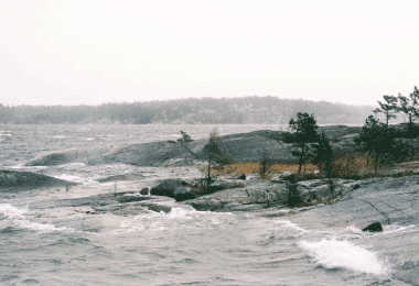 A still